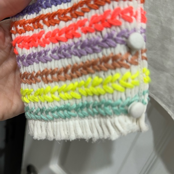 Alice and Olivia off the shoulder top. Colorful and has cool features! - Picture 6 of 8